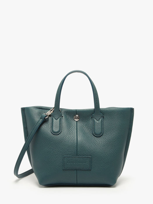 Longchamp Essential cuir Blauw